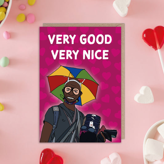 Very Good Very Nice Valentines Day Card
