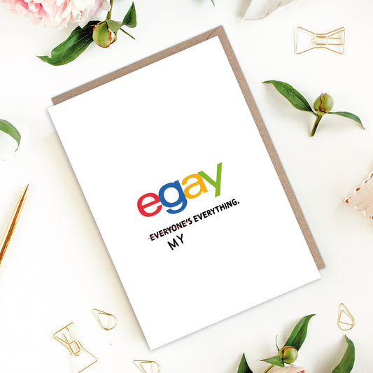 eGay eBay Inspired Mother's Day Card