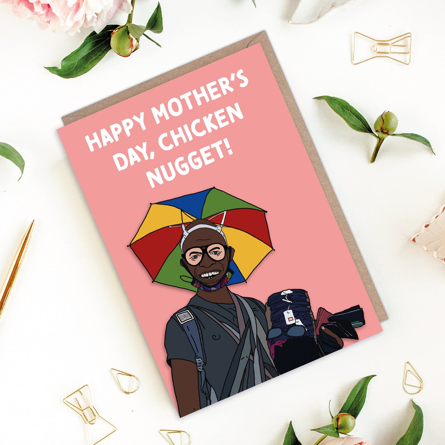 Happy Mother's Day Chicken Nugget Card