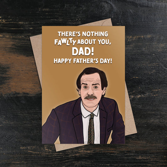 Basil Fawlty Dad Father's Day Card