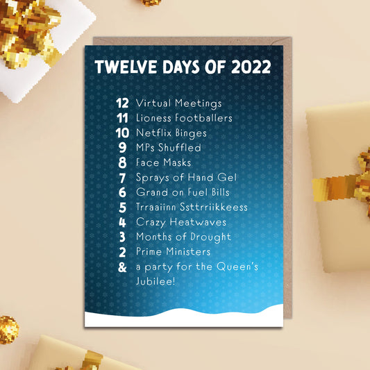 Twelve Days of 2022 Christmas Card