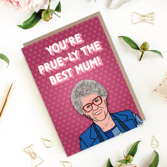 Prue-ly The Best Prue Leith Bake Off Mother's Day Card